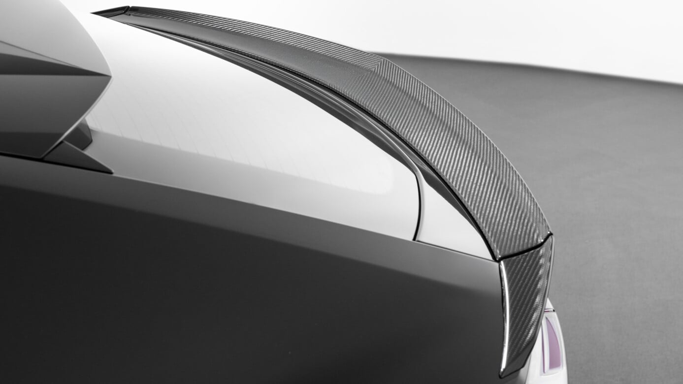 Carbon Rear Spoiler Attachment 1