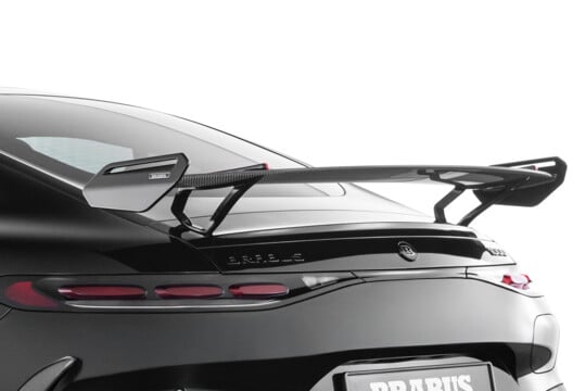 Carbon rear wing