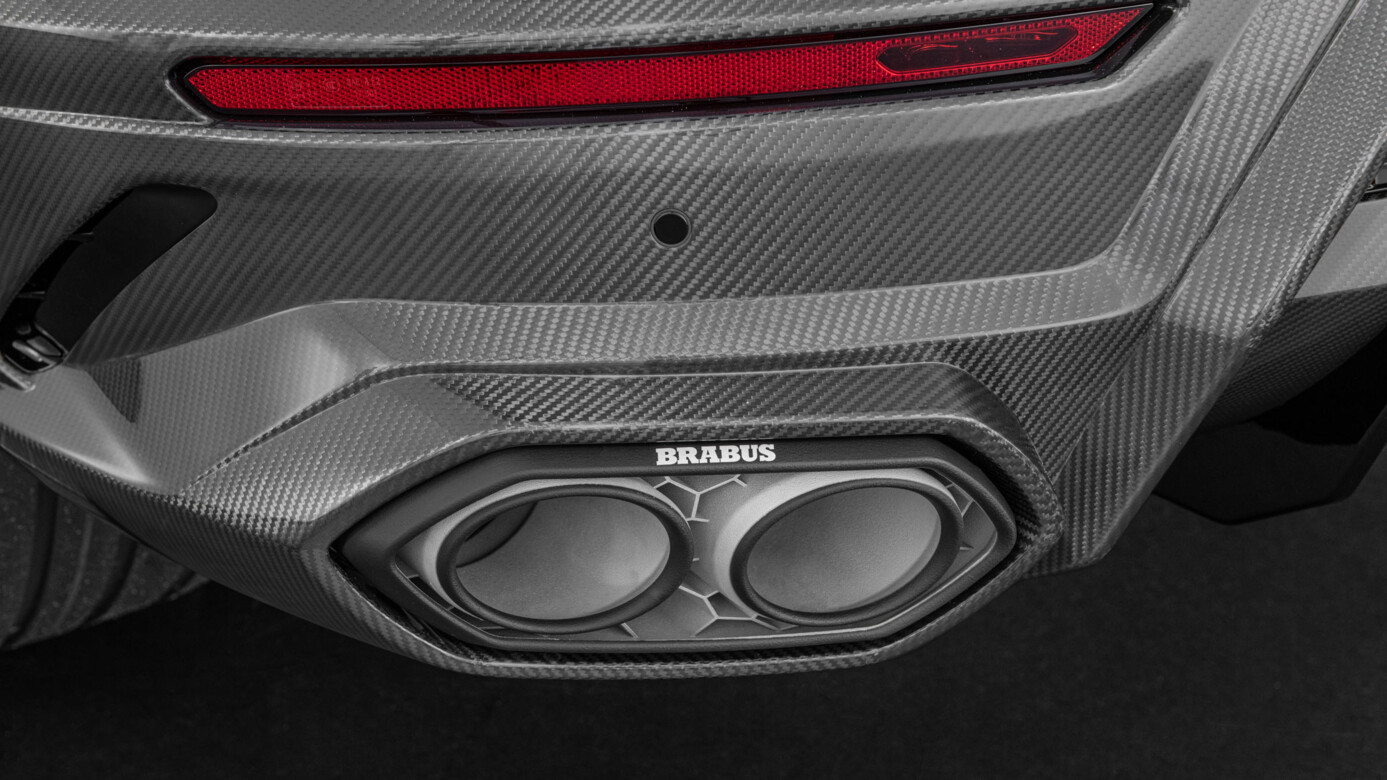 Carbon Rear Diffuser BRABUS based on Lamborghini URUS SE