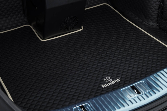 Leather trunk mat