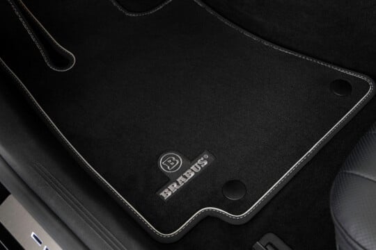 Velour floor mats
