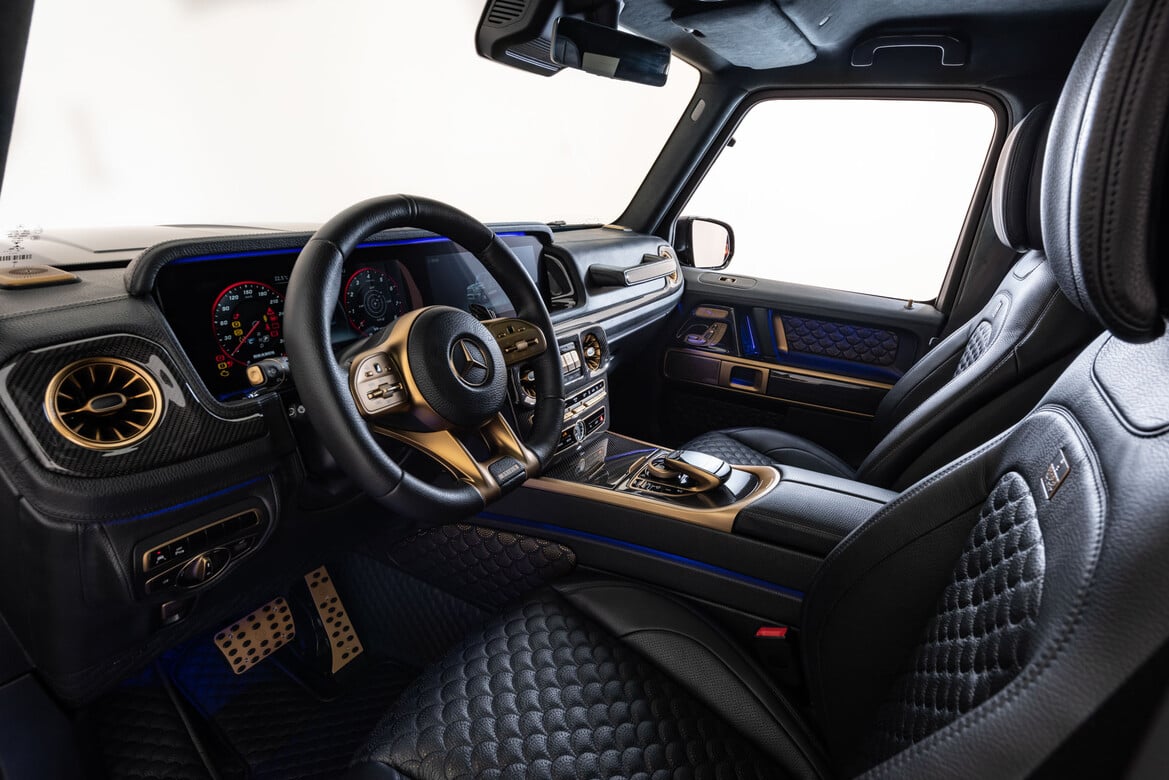 BRABUS 800 BLACK & GOLD EDITION - Mercedes-AMG G63 - BRABUS