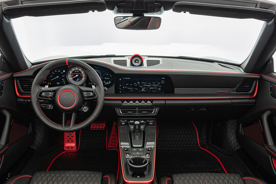 Glaze trim parts interior