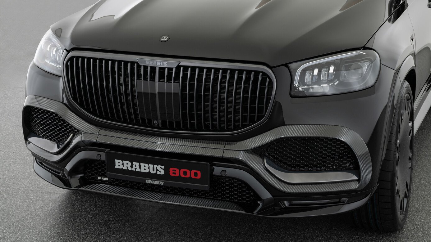 Mercedes Benz GLS 600 Maybach X167 AMG Forged Carbon Fiber Front Grill fits  GLS Class & AMG - DMC