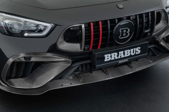 Carbon front spoiler