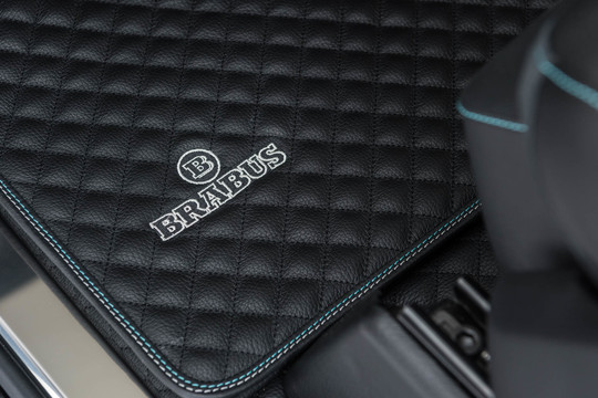 leather Floor mats quilted