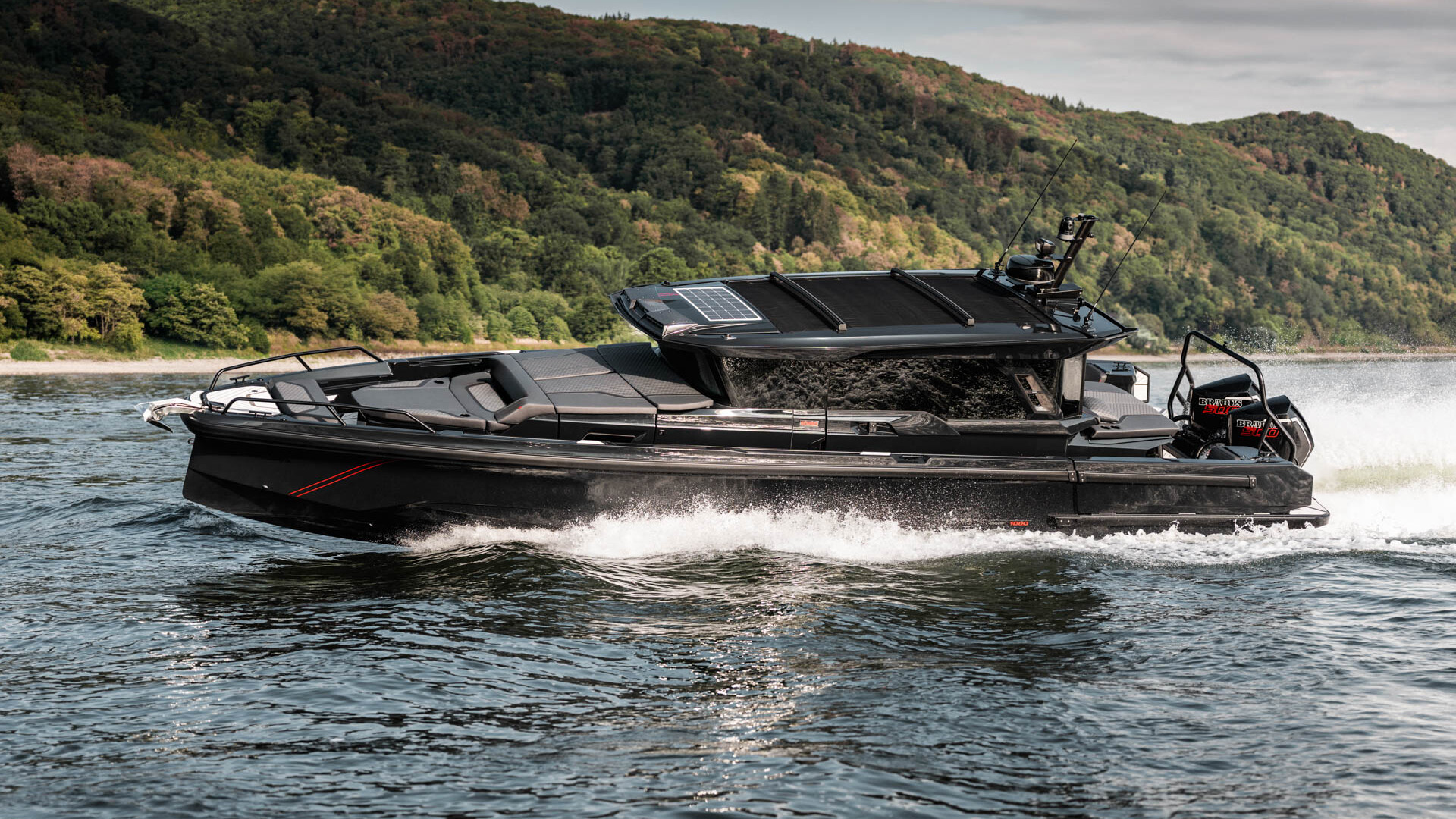 BRABUS Shadow 1000 XC Cross Cabin Black Ops - Boats for Sale - For Sale ...
