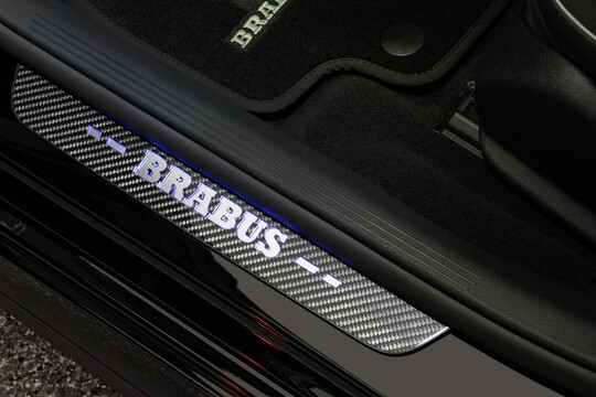 Carbon scuff plates