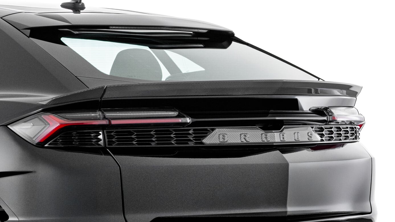 Carbon Rear Spoiler Attachment 0