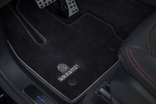 Velour floor mats