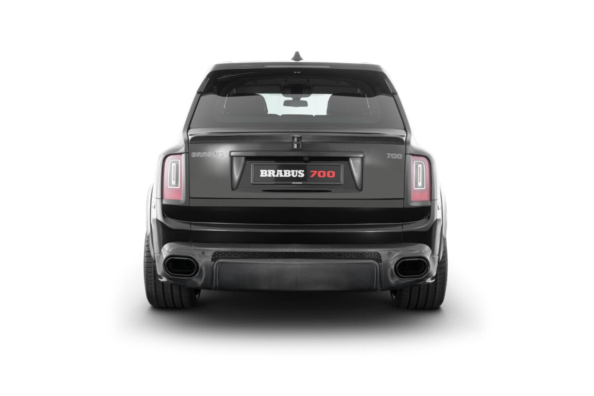 Brabus 700 Blue Sky rear