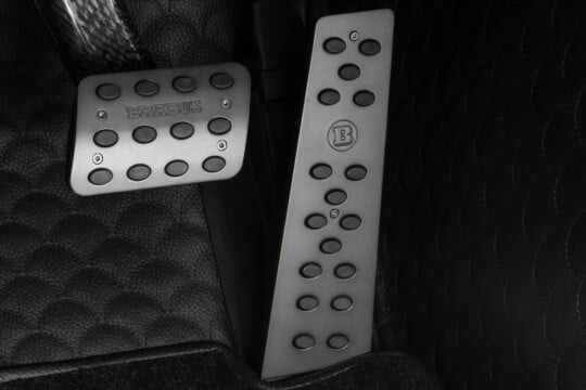 Pedalauflagen Aluminium