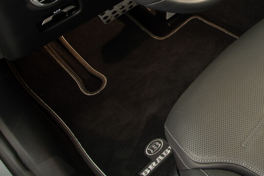 Velour floor mats