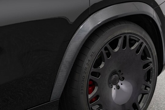  Carbon fender add-on parts 