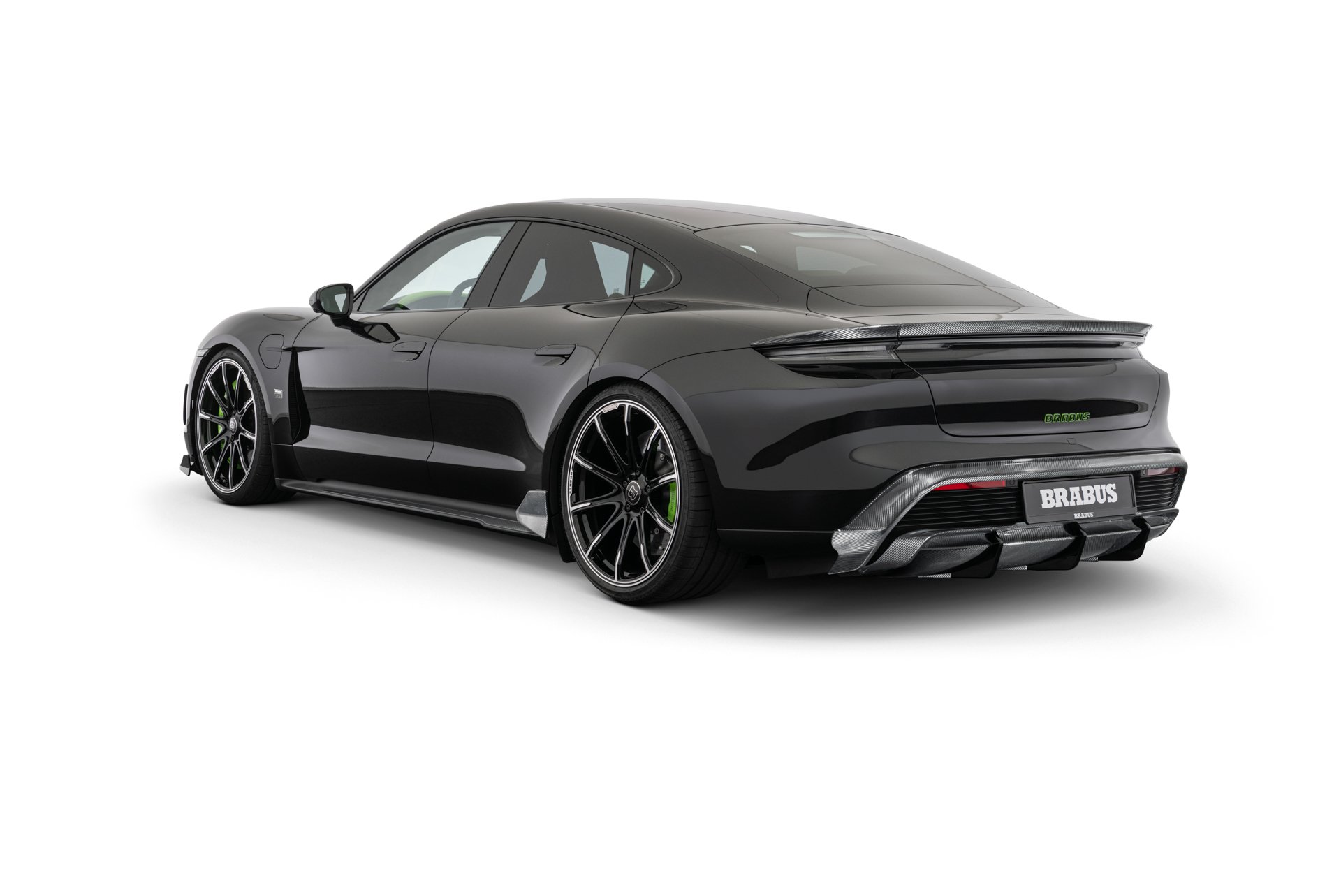 Brabus Modifies Electric Porsche Taycan Turbo S