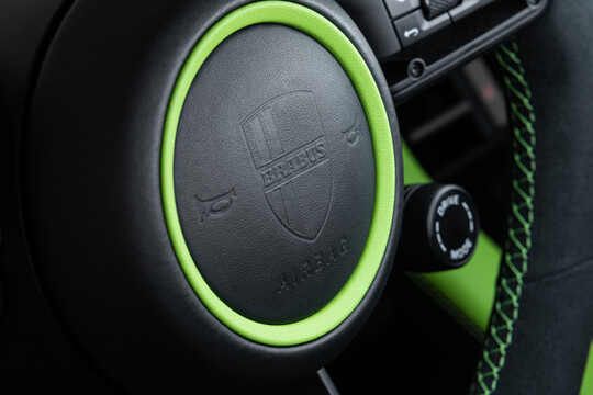 Leather steering wheel impact absorber