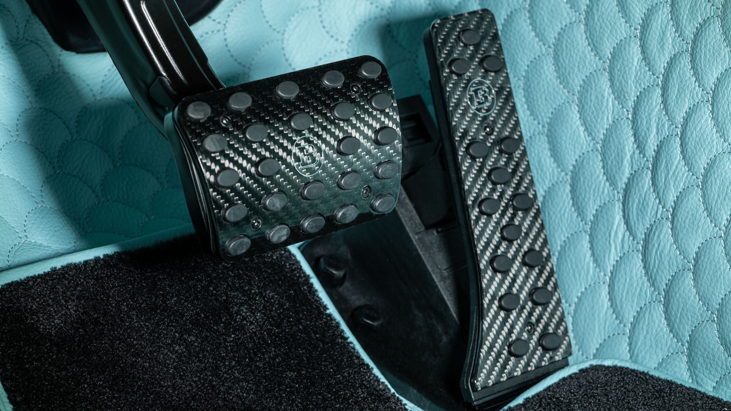 Carbon pedal pads Mercedes W 465 AMG G 63
