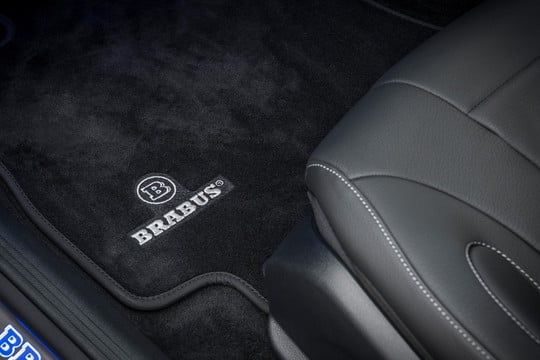 Velour floor mats