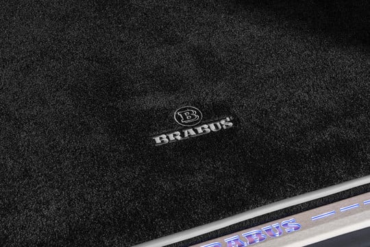 Velour trunk mat