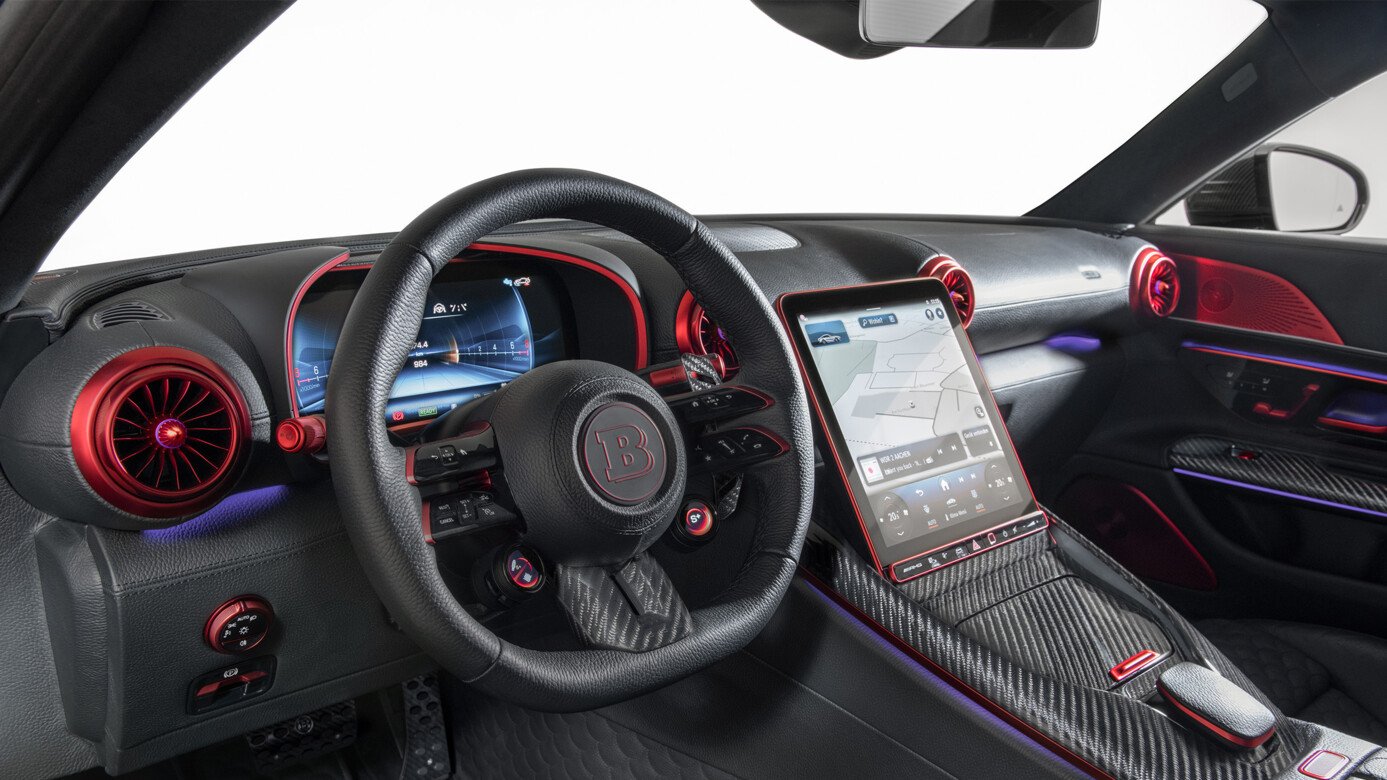 BRABUS Lasur Zierteile Innenraum 1