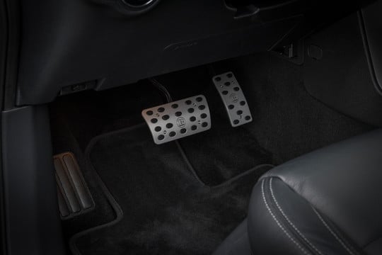 Aluminum pedal pads