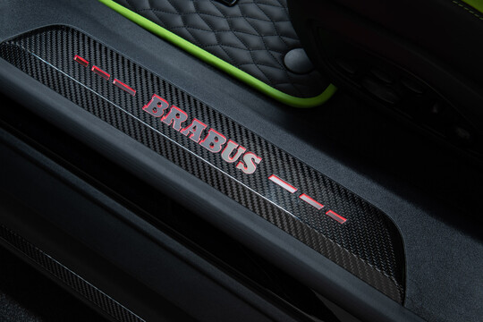Carbon scuff plates