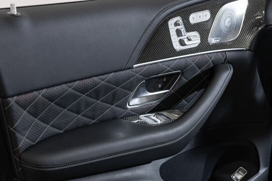 Leather door panels