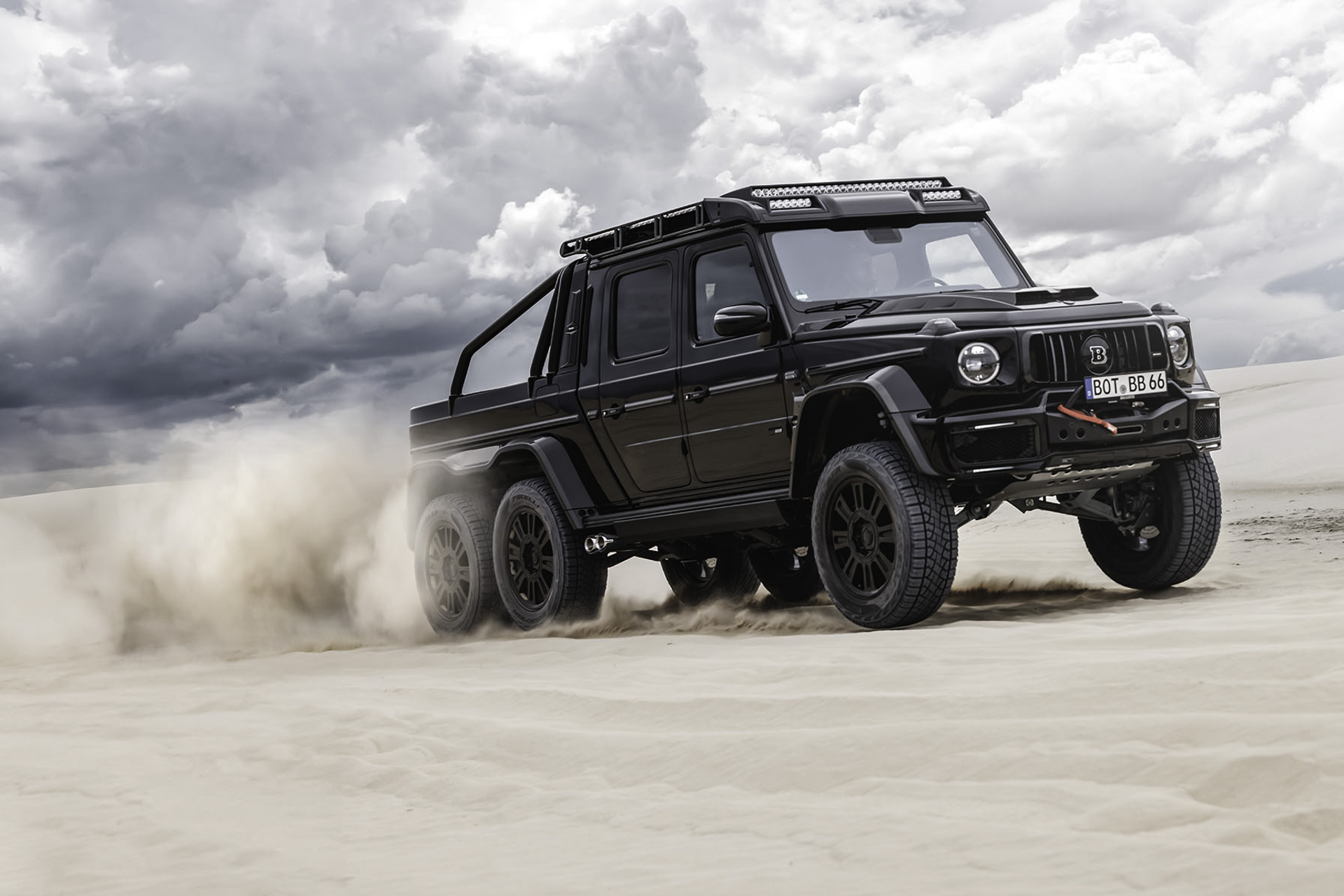 BRABUS XLP 900 6x6 Superblack Based On Mercedes AMG G 63 News 