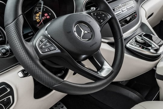 Leather steering wheel impact absorber