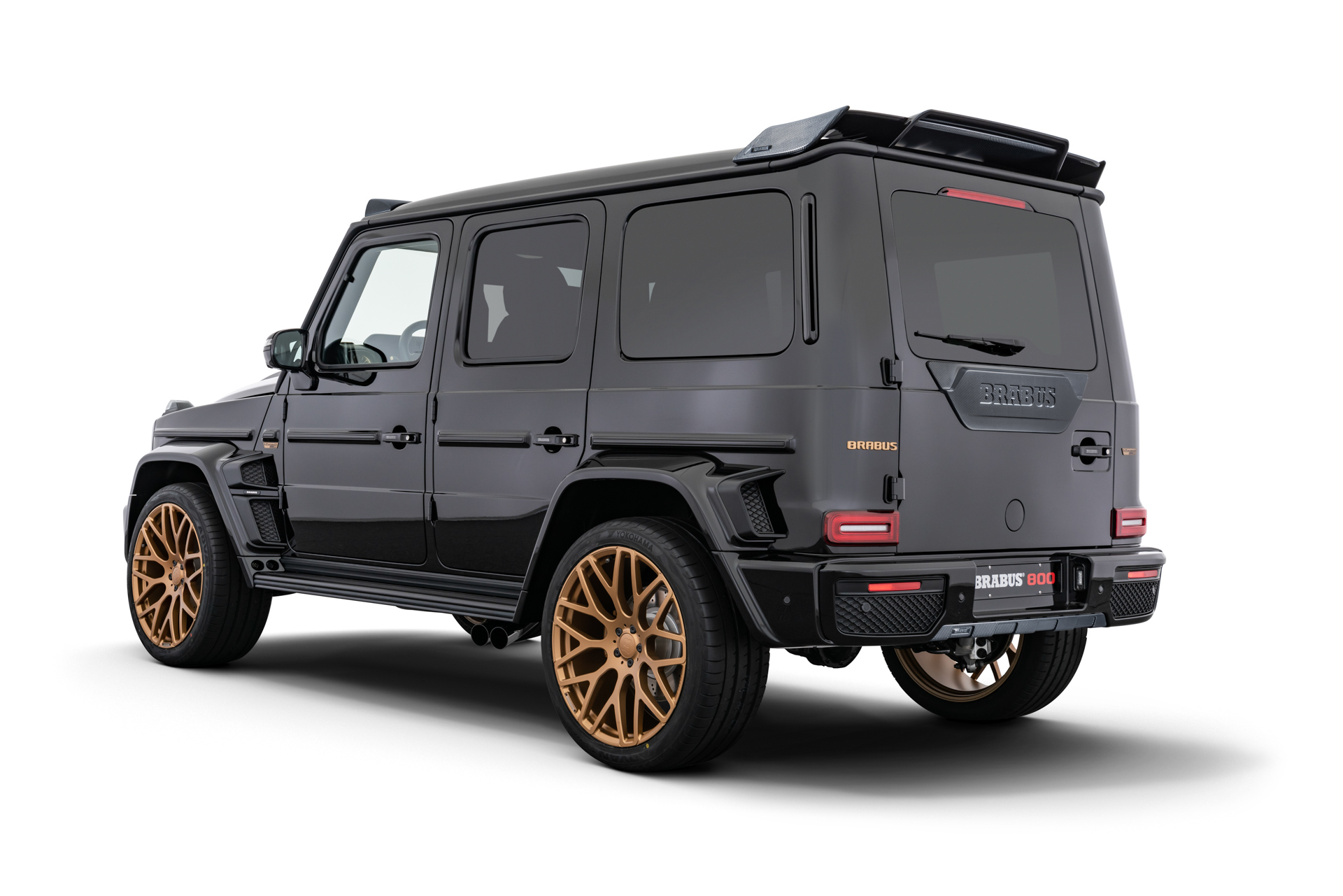 BRABUS 800 BLACK & GOLD EDITION - Mercedes-AMG G63 - BRABUS