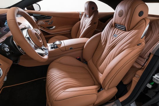 Leather front seat covers