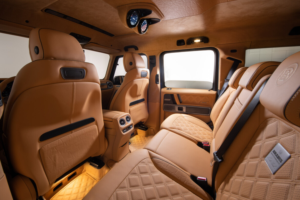 BRABUS G-Wagon With Orange Interior Listed For Sale