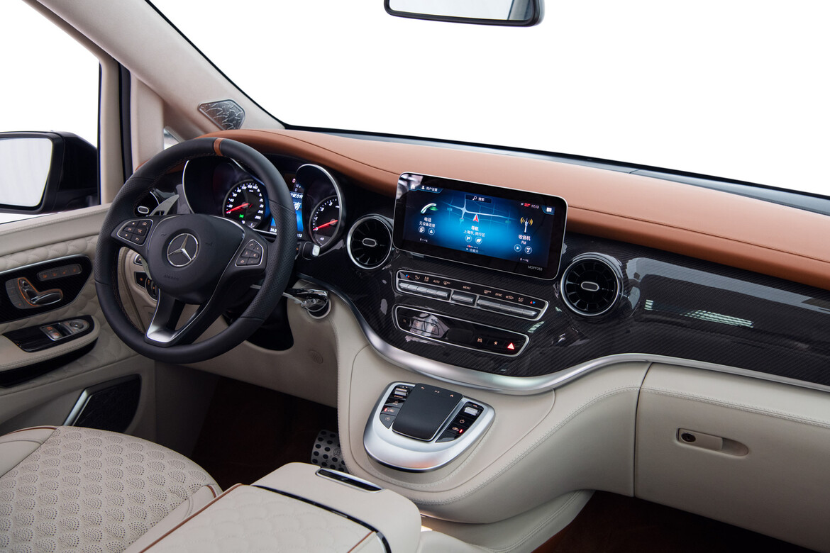 The Mercedes-Benz V-Class combines comfort and luxury on a large