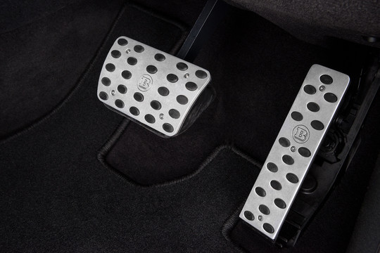 Pedalauflagen Aluminium 